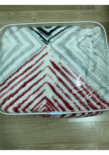 Aksu Tek Kişilik Battaniye Çantali Gri