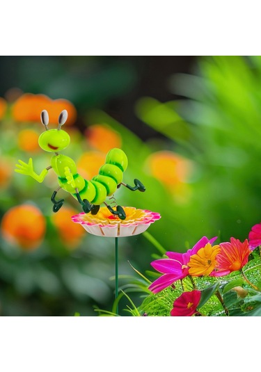 Garden With Ware Dekoratif Sevimli Tırtıl - 14,5 Cm