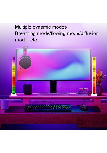 Sones Led Pick Up Light Aydınlatıcı Işık Efekti Masaüstü Gece Lambası, Renk: Beyaz Usb Fişi Diğer