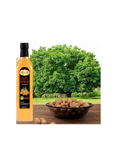 Hanzade Bitkisel Enginar + Ceviz Sirkesi 500 ML 2'li Set