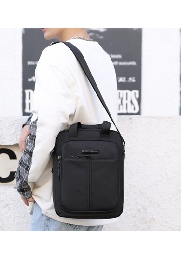 Besthome1 At4077 Siyah Omuz Ve El Çantası - Uygun Öğrenciler Ve İşe Gidenler İçin Siyah