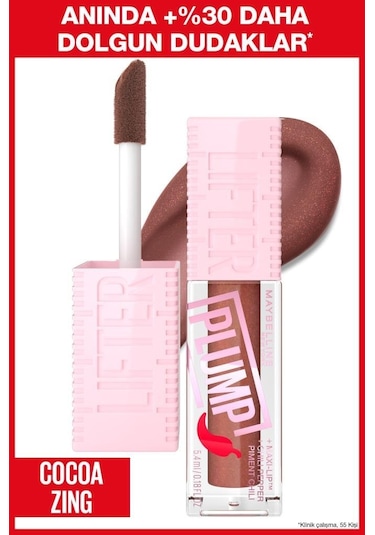 Maybelline New York Lifter Plump Dudak Parlatıcısı 007 Coca Zing
