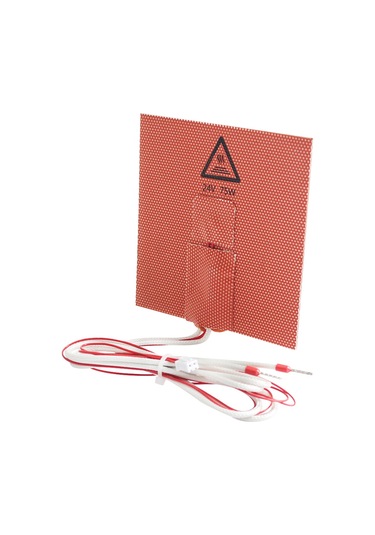 Qingmipy Voro V0 Uyumlu 24v 75w 100x100mm Girişimci Nilon Isıtıcı Pad - Sıcak Dayanıklı Ve Dayanıklı Orange