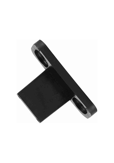 Geeroyoo Depo Kapısı Kayar Sistemleri İçin Yeni Nesil Sessiz Kayma, Her Kalınlığa Uyumlu Zıplama Engeli Plastik, Siyah