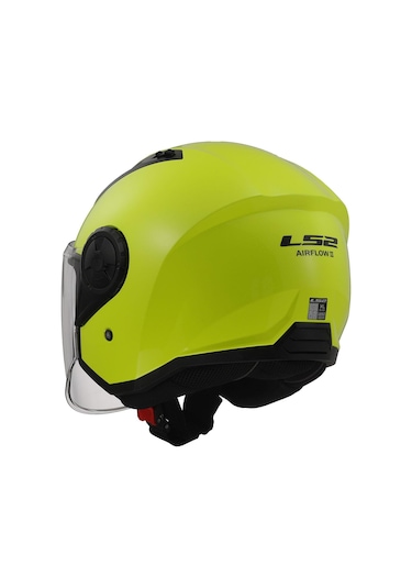 Ls2 Airflow 2 Açık Motosiklet Kaskı-9401 Neon Sarı
