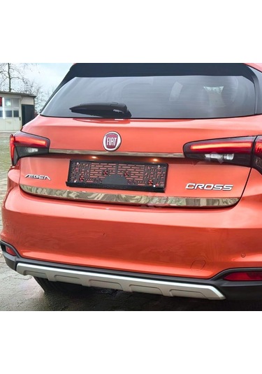 Ebal Otomotiv Fiat Egea Cross Krom Bagaj Alt Çıtası 2015 ve üzeri P.Çelik