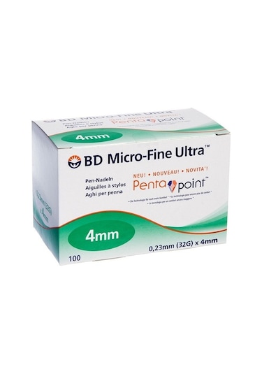 BD Micro-Fine Plus Kalem İğnesi 0.23 MM (32G) x 4 MM