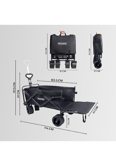 Orcamp Rover Kamp Arabası Vagon Out-2380