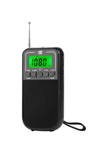 Radio Small Fm/am Digital Display Portable Emergency Lighting Stili2