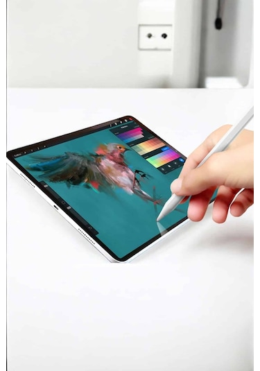 Tablet Kalemi Stylus Pen Dokunmatik Kalem Android Ve İos Ilkeshop - 87 Uyumlu Şarjlı