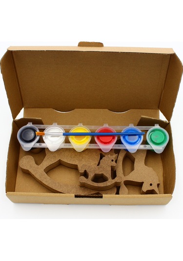 Na Neşeli Ahşap Ahşap Unıcorn Figürü 3 Lü Takım 15cm 10cm 6cm Ahşap Boyama Ürünü.boyama Etkinliği.okul Öncesi Model 3lüunıcornboyalı