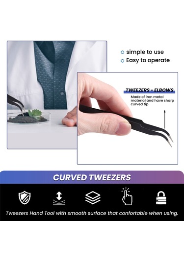 Kavisli Cımbız Kuyumcu El Sanatları Hobi Boncuk El Aleti