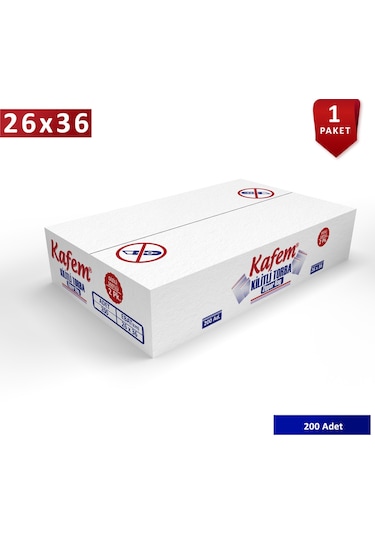 26 X 36 Cm Kilitli Poşet / Naylon Torba 200 Adet - Kafem