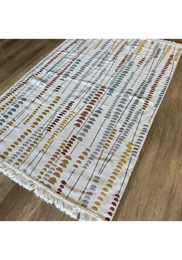 Hoom Rugs Samos Sms 34 Multy Yıkanabilir Çift Taraflı Pamuk Kilim