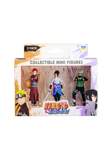 Naruto 3'lü Koleksiyon Figür Seti Model 5