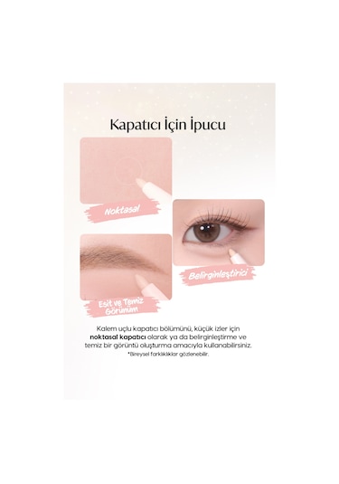 Çift Taraflı Işıltılı Kalem Far Perıpera Sugar Twinkle Duo Eye Stick 03 Glimmering Pink 03