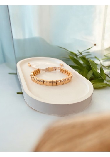 Jujuy Çelik Tasarım Model Bileklik Model 3 Bronz