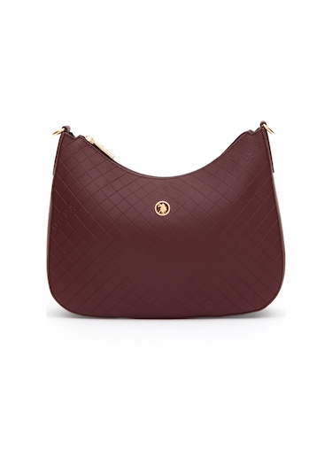 U.S. Polo Assn. Kadın Bordo Omuz Çantası 50317803-VR014