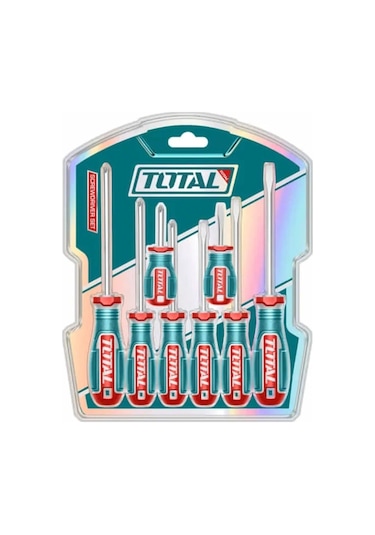 Total 8 Parça Tornavida Seti Yüksek Kalite Tksds0826