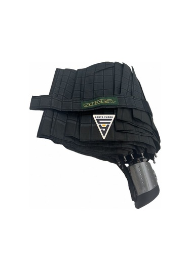 April A-216g A4 Su Geçirmez 10 Telli Tam Otomatik Şemsiye Siyah