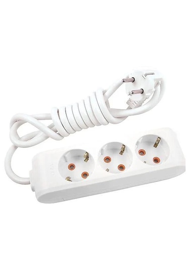 Önder Üçlü Grup Priz 2 Metre Yerli Ürün Golyat