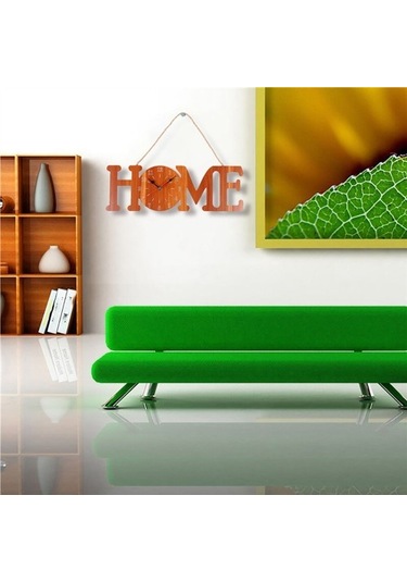 Goldenqian Sanat Duvar Saati Home Jüt Duvar Dekoru Ev Otel Odası Için, Kahverengi F8ı6rz Kahverengi