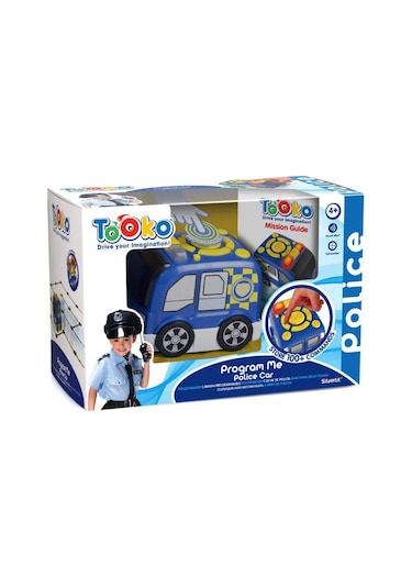 Silverlit Tooko Programlanabilen Polis Aracı Oyun Seti