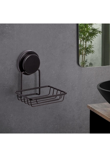 Okyanus Home Magic Fix Sihirli Yapışkan Siyah Kuru Sabunluk