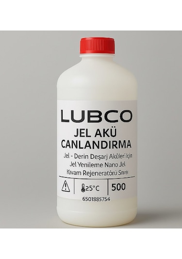 Lubco Jel Akü Sıvısı Jel 28 Bome Asidik Sıvı 500 Grm