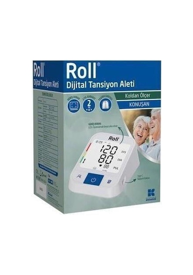 Roll Digital Tansiyon Aleti Koldan Ölçer Konuşan
