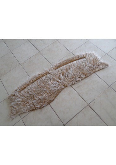 Hyundai Accent Yumurta Kasa Uyumlu Torpido Örtüsü Peluş 1996-2000 Beyaz