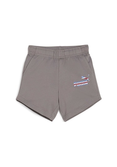 Puma Essentials+ Summer Camp Çocuk Şort 679278 55 Gri