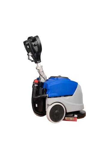 Cleanvac B-180 Akülü Dar Alan Zemin Temizleme Makinesi