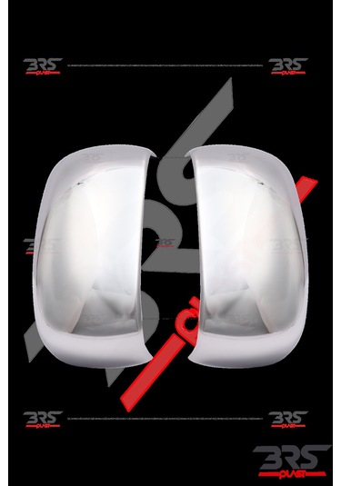 Fiat Doblo Uyumlu 2000-2010 Ayna Kapağı 2 Parça Abs Krom Kaplama