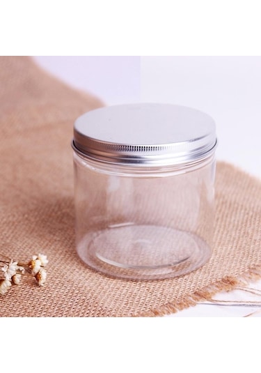 50ml-250ml Alüminyum Kapak Kozmetik Teneke Pot Dudak Balsamı Kavanoz Konteynerleri Yağ Balmumu Em 50 Ml