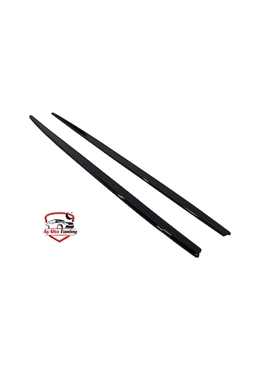 Bmw F30 3 Series - Marşpiyel Alt Çıtası - Piano Black Vakum