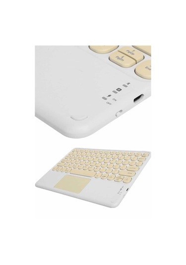 Profesyonel Wifi Q Klavye Bluetooth Klavye Touchpad 10.8 Inç