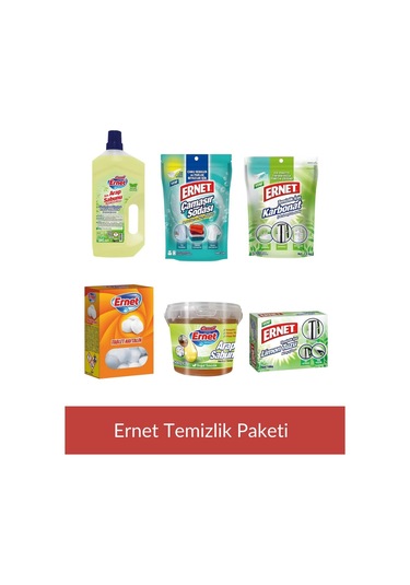 Ernet Temizlik Seti 6'lı Set