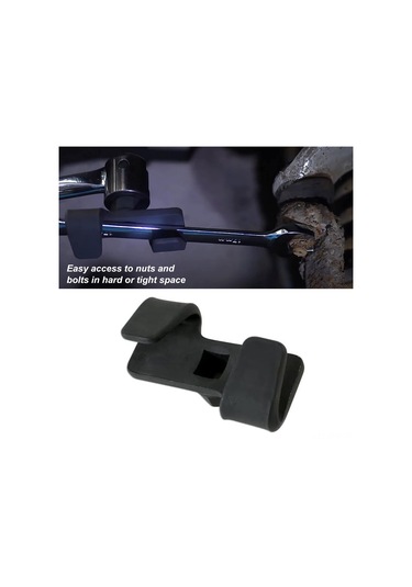 Tenfowee 1/2" Siyah Metal Anahtar Adaptörü - Evrensel Uzatma Aparatı