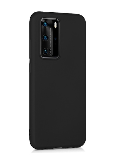 Microsonic Matte Silicone Huawei P40 Pro Kilif Siyah 443953950