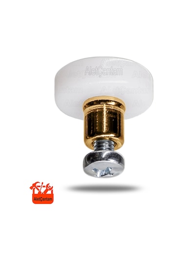 Aletçantam Duşakabin Tekeri Duş Kabin Tekerleği (8 Adet) Takım Beyaz