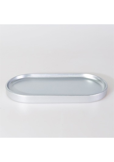 Victoria Oval Tepsi Küçük Gümüş