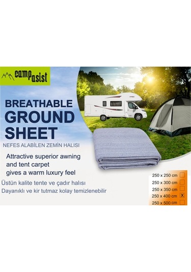 Campasist Zemin Halısı Serin 400 250 CM X 400 CM