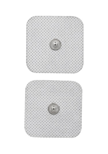 Yaozixa 4x4cm 3.5mm Arayüzlü Dijital Fizyoterapi Elektrot Paspası - 10 Adet 5 Çift - Kan Akışını Ve Metabolizmayı Artırır Çok Renkli