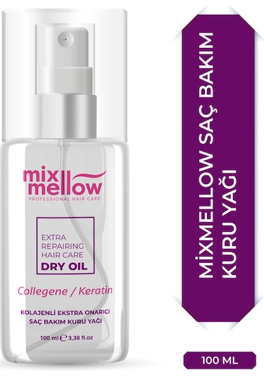 Mixmellow Kolajenli Ekstra Onarıcı Saç Bakım Kuru Yağı 100ml