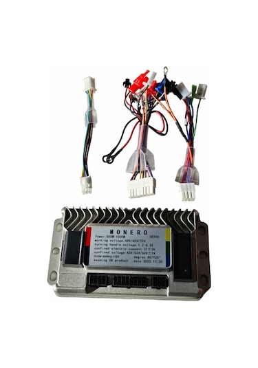 E-bike Akıllı Beyin Silikonlu Model 48v-60v-72v 500-1000w