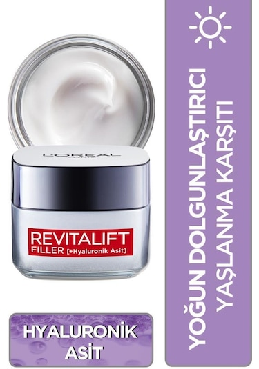 L'Oreal Paris Revitalift Filler Gündüz Bakım Kremi 50 ML
