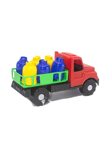Mixoyuncak Oyuncak Tüp Kamyonu Mini Tüp 30 CM 6 Adet
