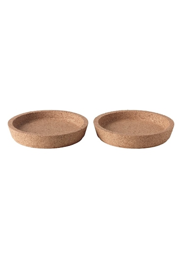 Ikea 365+ Mantar Fincan Altı 10 Cm 2'li Açık Kahverengi