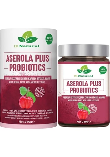 Dr. Natural Aserola Plus Aserola Eki İçeren Karışık Bitkisel Macun 240 G